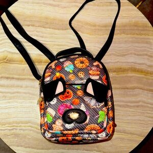 NWOT Betsy Johnson Halloween mini puppy backpack